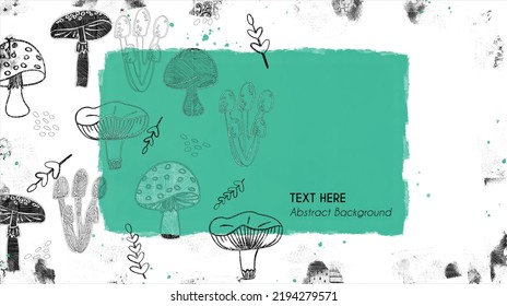 
Vector botanical wall arts, with mushrooms. Minimalistic and natural. Mushrooms and line arts design. Sample text area included.
