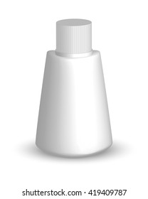 Vector bottle mockup  for drug