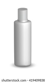 Vector bottle mockup  for drug