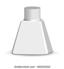 Vector bottle mockup  for drug