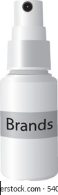 Vector bottle with spray bottle
