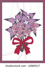 vector bouquet for all women