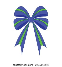 Vector bow for clothe and for decorating gift.
