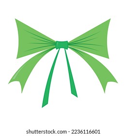 Vector bow for clothe and for decorating gift.