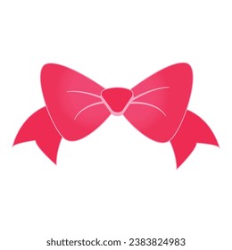 Vector bow vector illustration icon colorful.
