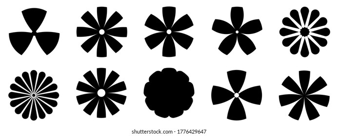 Vector bow ribbon flower  shape icon decoration art graphic design illustration black Decoration sign symbol abstract background pattern 