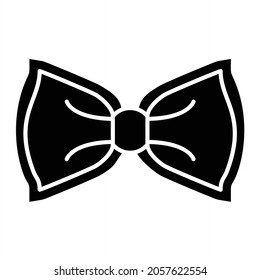 Diseño de iconos de glifo de abalorios de vectores
