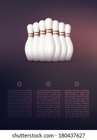 vector bowling pins 