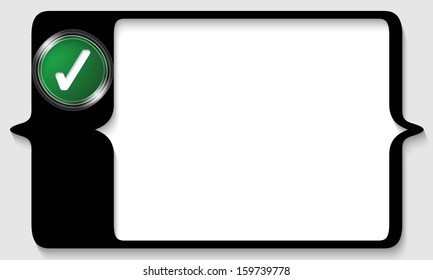 vector box for any text with a check box