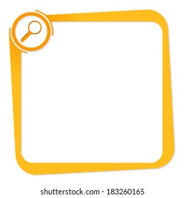 vector box for any text with magnifier