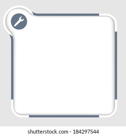 vector box for any text with spanner