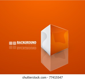 Vector box background