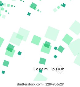 Vector box backgrounds with pastel colors green , Abstract background vector can be used in cover design, book design, website background, banner, poster, advertising.
