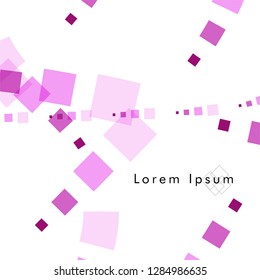 Vector box backgrounds with pastel colors pink , Abstract background vector can be used in cover design, book design, website background, banner, poster, advertising.