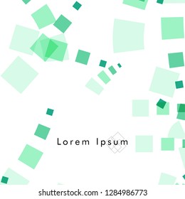 Vector box backgrounds with pastel colors green , Abstract background vector can be used in cover design, book design, website background, banner, poster, advertising.