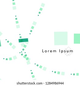 Vector box backgrounds with pastel colors green , Abstract background vector can be used in cover design, book design, website background, banner, poster, advertising.