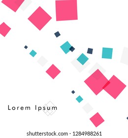 Vector box backgrounds with pastel colors , Abstract background vector can be used in cover design, book design, website background, banner, poster, advertising.