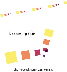 Vector box backgrounds with pastel colors , Abstract background vector can be used in cover design, book design, website background, banner, poster, advertising.
