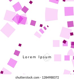 Vector box backgrounds with pastel colors pink , Abstract background vector can be used in cover design, book design, website background, banner, poster, advertising.