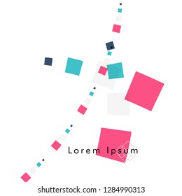 Vector box backgrounds with pastel colors , Abstract background vector can be used in cover design, book design, website background, banner, poster, advertising.
