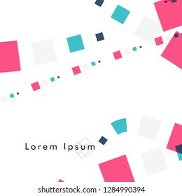 Vector box backgrounds with pastel colors , Abstract background vector can be used in cover design, book design, website background, banner, poster, advertising.