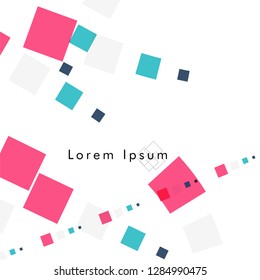 Vector box backgrounds with pastel colors , Abstract background vector can be used in cover design, book design, website background, banner, poster, advertising.