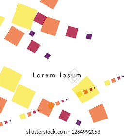 Vector box backgrounds with pastel colors , Abstract background vector can be used in cover design, book design, website background, banner, poster, advertising.
