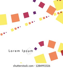 Vector box backgrounds with pastel colors , Abstract background vector can be used in cover design, book design, website background, banner, poster, advertising.