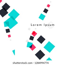 Vector box backgrounds with pastel colors , Abstract background vector can be used in cover design, book design, website background, banner, poster, advertising.