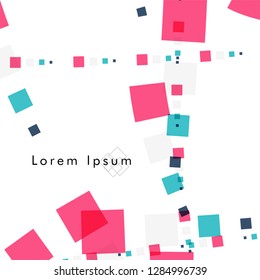 Vector box backgrounds with pastel colors , Abstract background vector can be used in cover design, book design, website background, banner, poster, advertising.