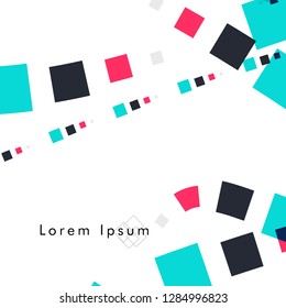 Vector box backgrounds with pastel colors , Abstract background vector can be used in cover design, book design, website background, banner, poster, advertising.