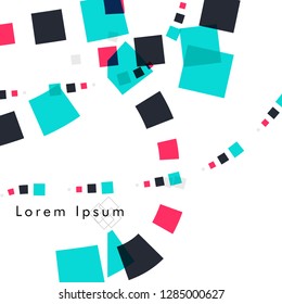 Vector box backgrounds with pastel colors , Abstract background vector can be used in cover design, book design, website background, banner, poster, advertising.