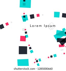 Vector box backgrounds with pastel colors , Abstract background vector can be used in cover design, book design, website background, banner, poster, advertising.