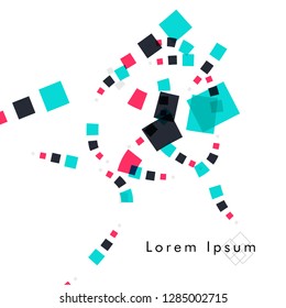 Vector box backgrounds with pastel colors , Abstract background vector can be used in cover design, book design, website background, banner, poster, advertising.