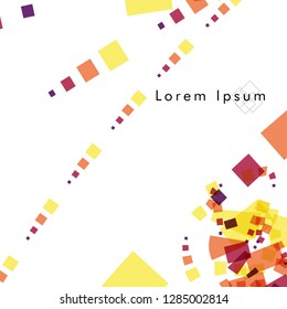Vector box backgrounds with pastel colors , Abstract background vector can be used in cover design, book design, website background, banner, poster, advertising.