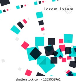 Vector box backgrounds with pastel colors , Abstract background vector can be used in cover design, book design, website background, banner, poster, advertising.