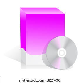 Vector box with disk