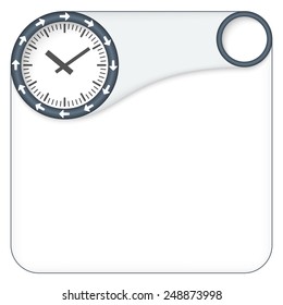 vector box for entering text and watches