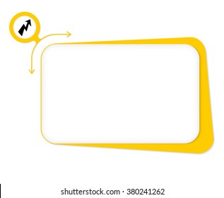 Vector box to fill your text and flash