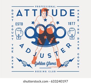 Vector boxing concept of attitude adjuster