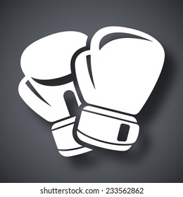 Vector Boxing Gloves Icon