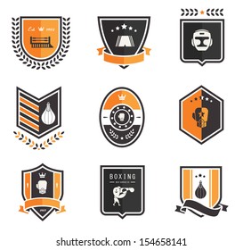 Vector Boxing icons