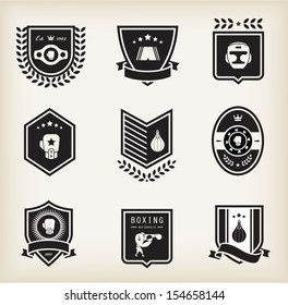 Vector Boxing icons