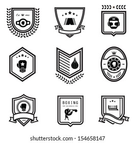 Vector Boxing icons