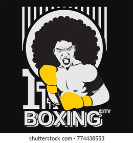 Vector Boxing Vector Illustration 1