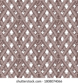 Vector braid effect damask weave seamless interlace pattern background. Woven style ribbon plait lattice on white backdrop. Geometric baroque knotwork Elegant all over print for packaging