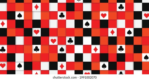 Vector braidess ribbon colorful abstract squares background.