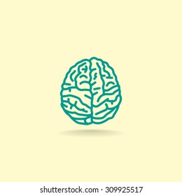 Vector Brain Icon