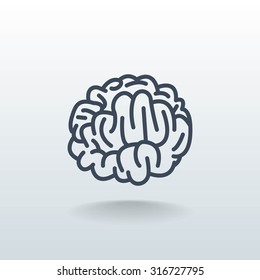 Vector Brain Icon