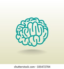 Vector Brain Icon